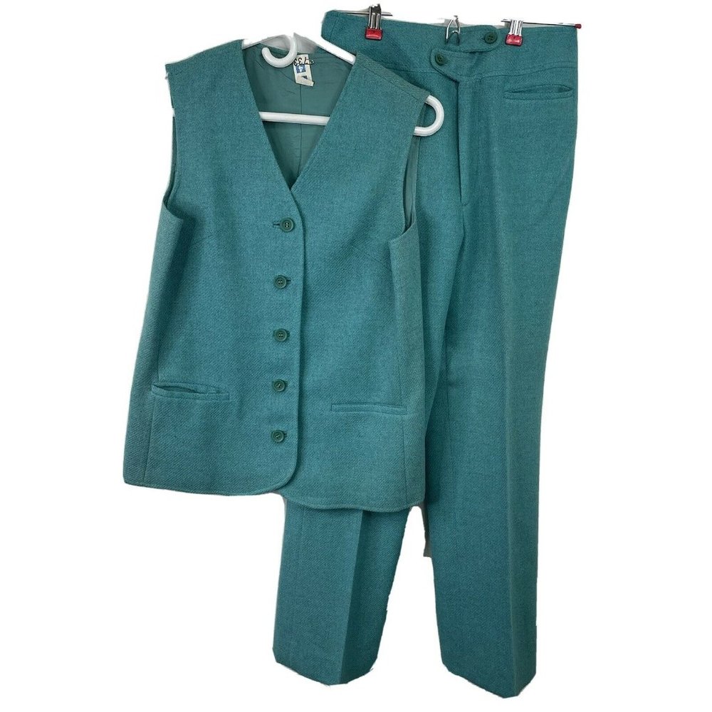 Gordon of Philadelphia Women's Wool Vest Pant